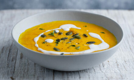 Crema de calabaza al curry