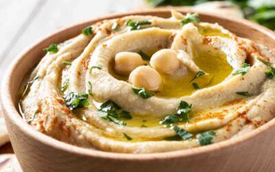 Hummus casero de garbanzos