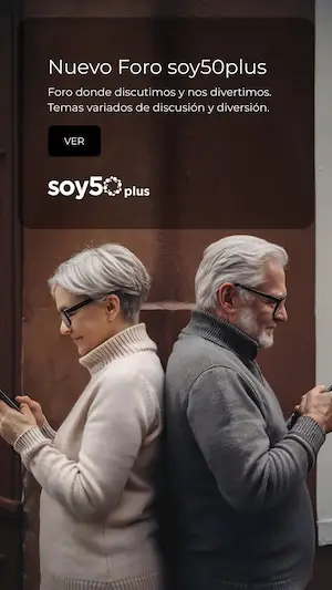 Anuncio nuevos foros para mayores de 50años en soy50plus