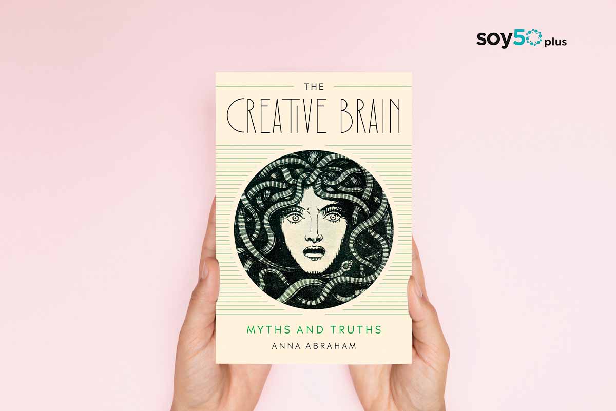 el cerebro creativo libro the creative brain. libros de soy50plus